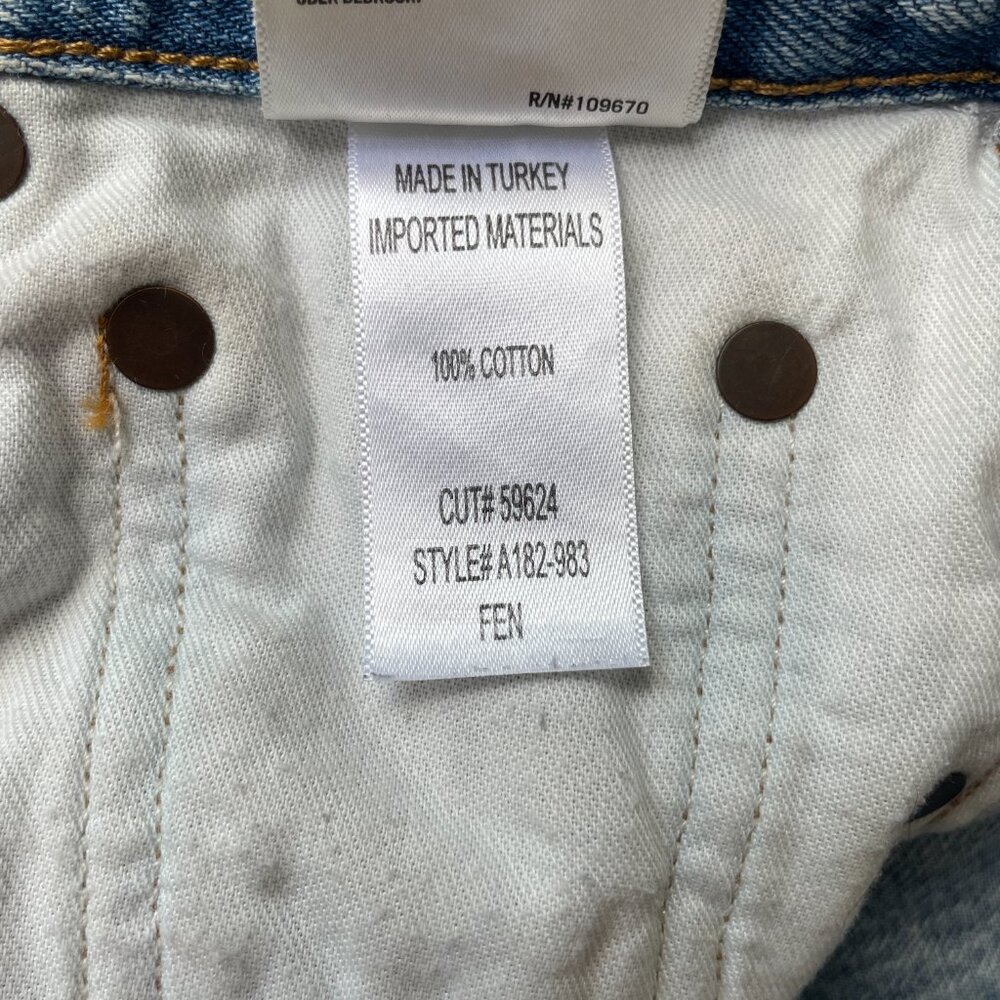 Agolde High Rise Jeans - Light Blue - Picture 6 of 8